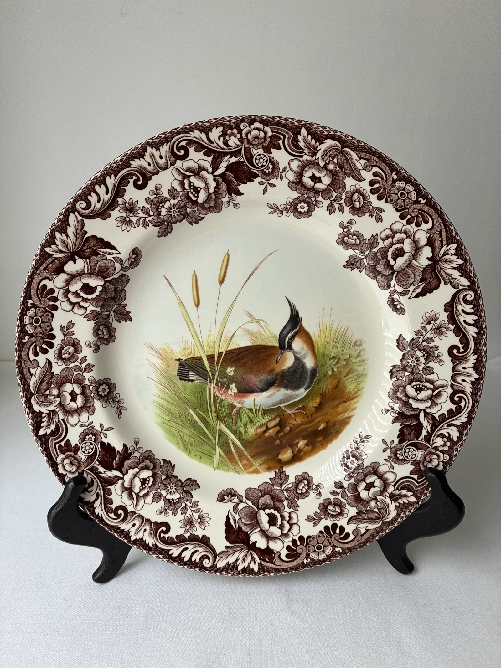 Prachtig Spode Woodland Lapwing dinerbord